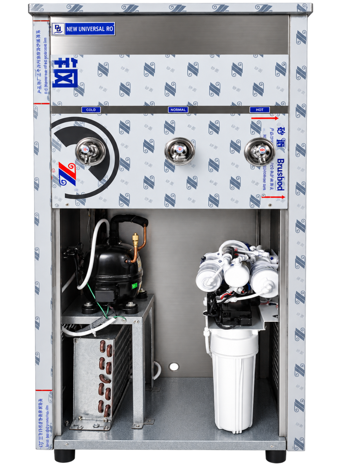 80 Litre Water Cooler with 25 LPH RO Purifier – Hot, Cold & Normal 3 Tap